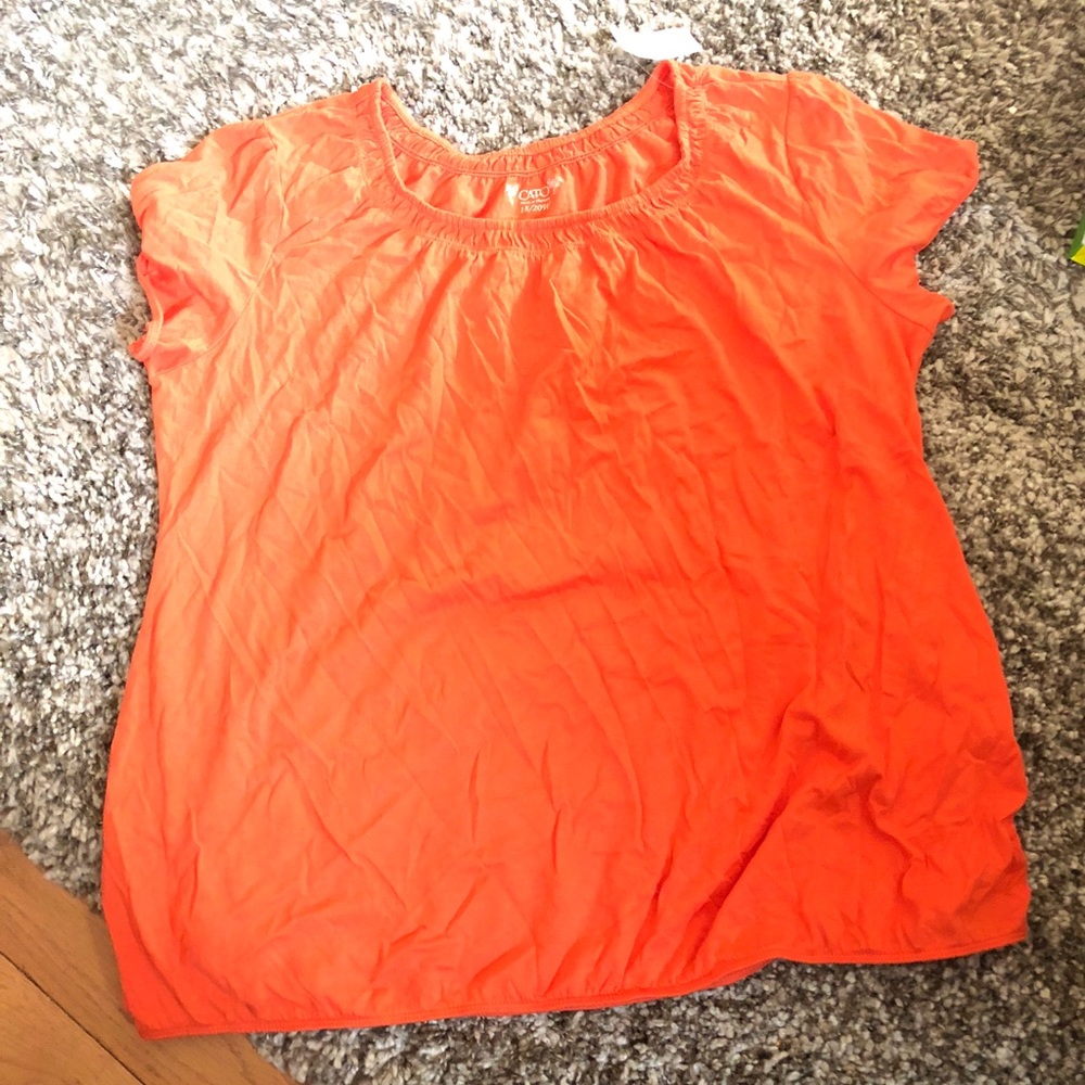 Cato orange top